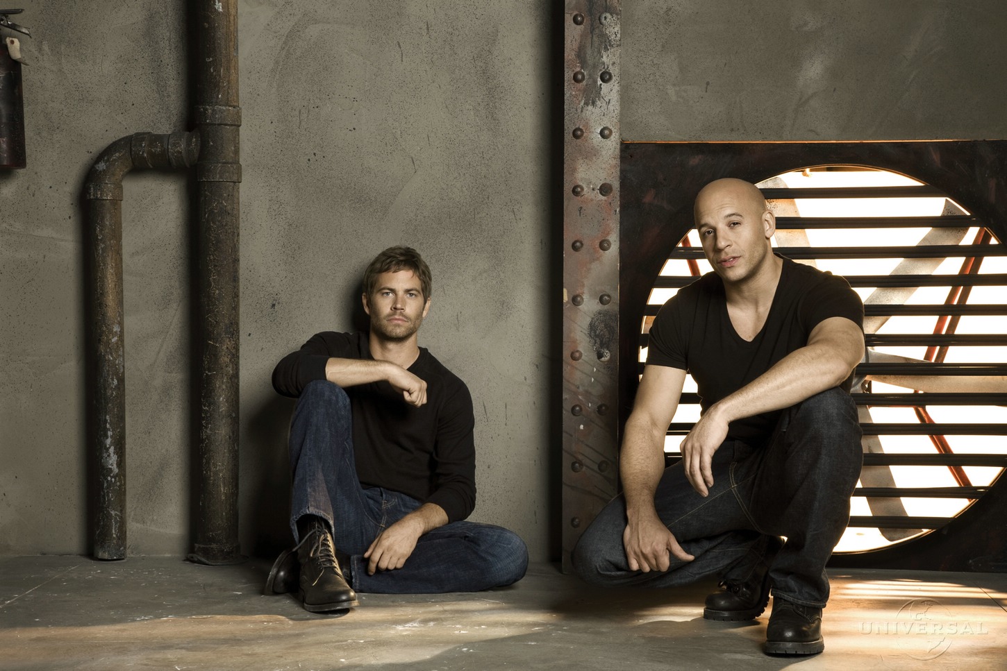 Vin Diesel and Paul Walker